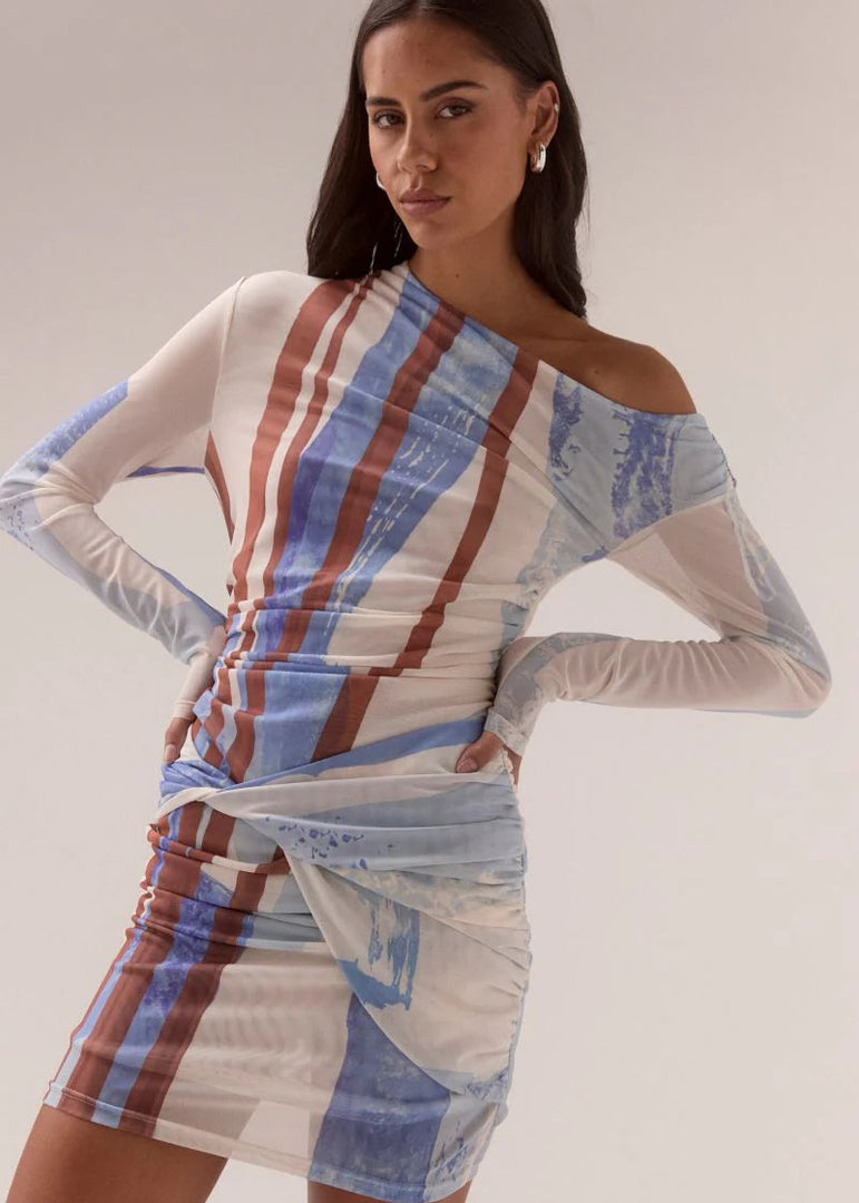 HUNTER MESH MINI DRESS