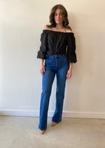 Load image into Gallery viewer, PERCY FLARE JEAN - DENIM
