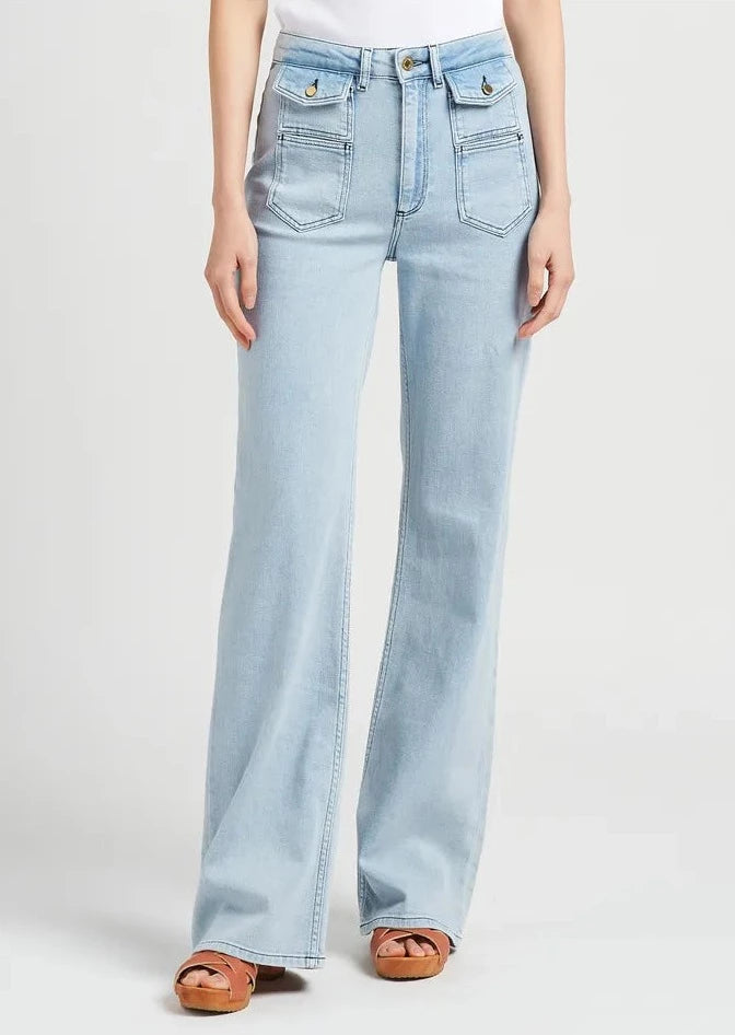 WILLOW WIDE JEAN - DENIM