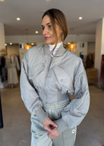 Load image into Gallery viewer, CAPTIVATE BOMBER JACKET
