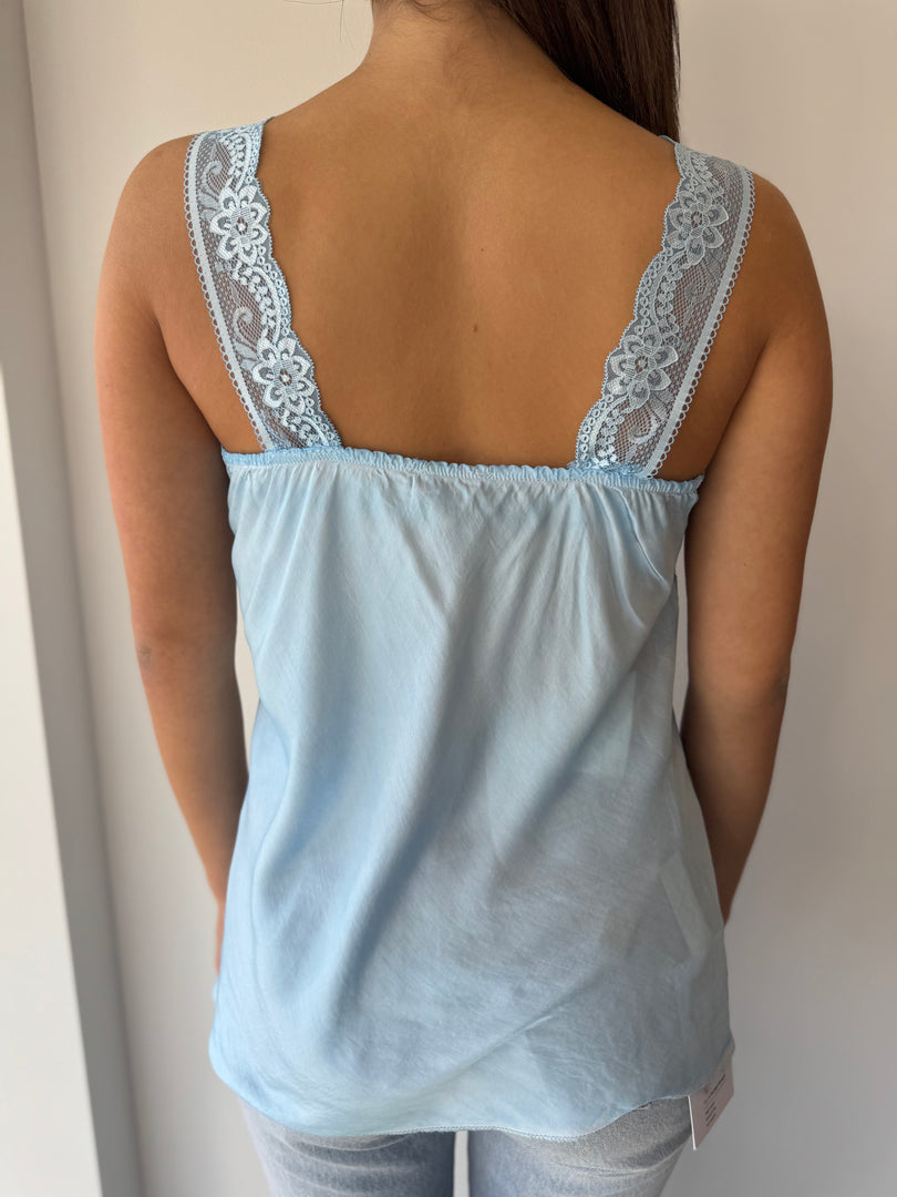 LACE CAMI * CELESTE