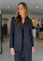 Load image into Gallery viewer, BETTINA RELAXED BLAZER BLACK
