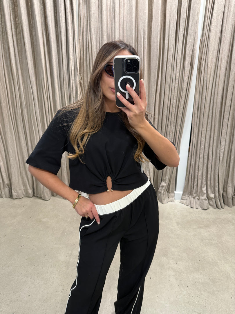 DAWSON RING TEE - BLACK
