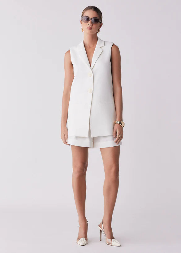 OCEANIC VEST WHITE