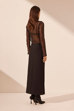 Load image into Gallery viewer, IRENA SIDE SPLIT MAXI SKIRT
