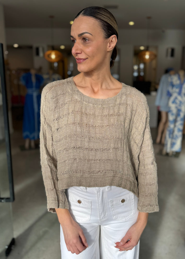 ELENA CROP TOP - MESH