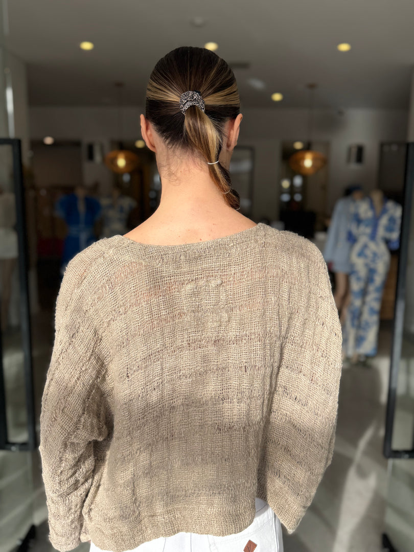 ELENA CROP TOP - MESH