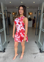 Load image into Gallery viewer, ALEYNA MINI DRESS GERANIUM
