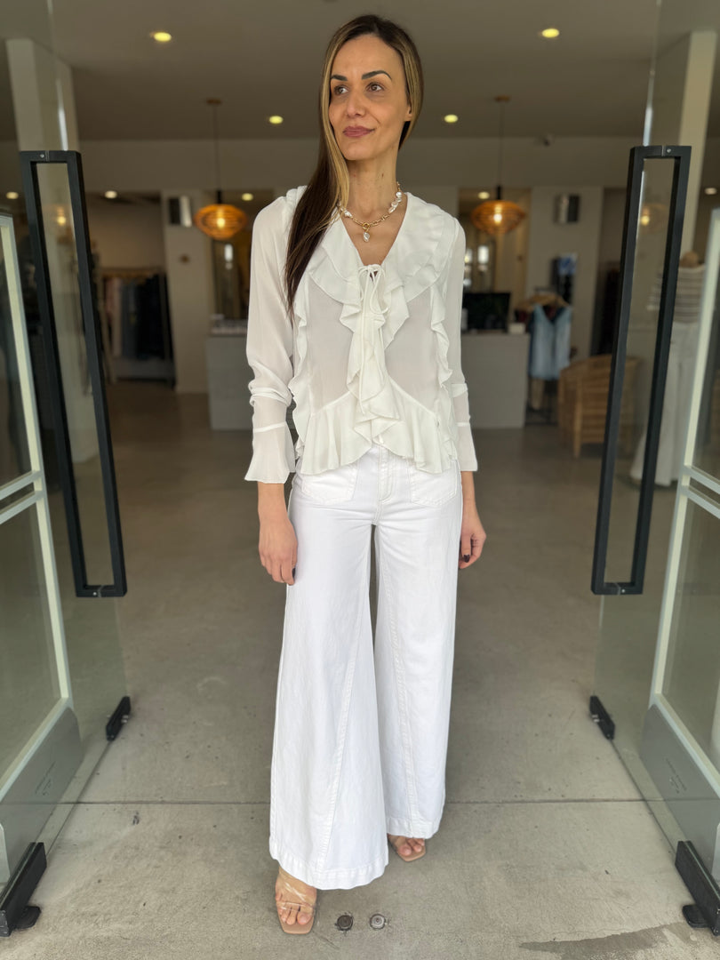 HARPER TOP - WHITE
