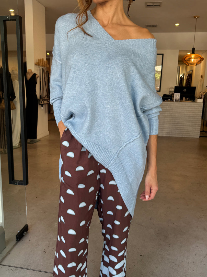 WILTSHIRE KNIT - ICE BLUE