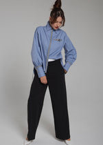 Load image into Gallery viewer, SHADOW IMAGE SHIRT - BLUE
