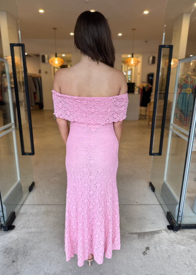 ALBA MAXI DRESS PEONY