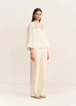 Load image into Gallery viewer, EMORY LACE BLOUSE IVORY
