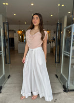 Load image into Gallery viewer, LYNNA MAXI SKIRT - WHITE
