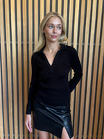 Load image into Gallery viewer, MIMI LS TOP - BLACK
