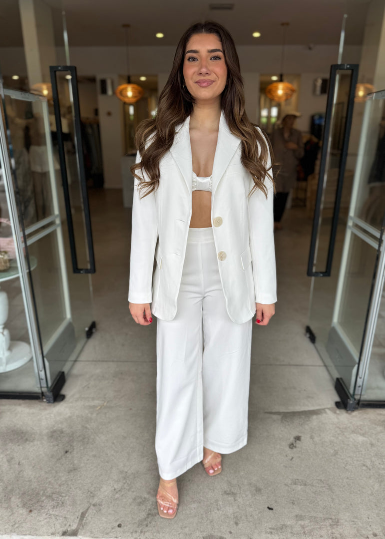 OCEANIC BLAZER WHITE