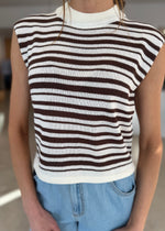 Load image into Gallery viewer, PALMER STRIPE KNIT TANK
