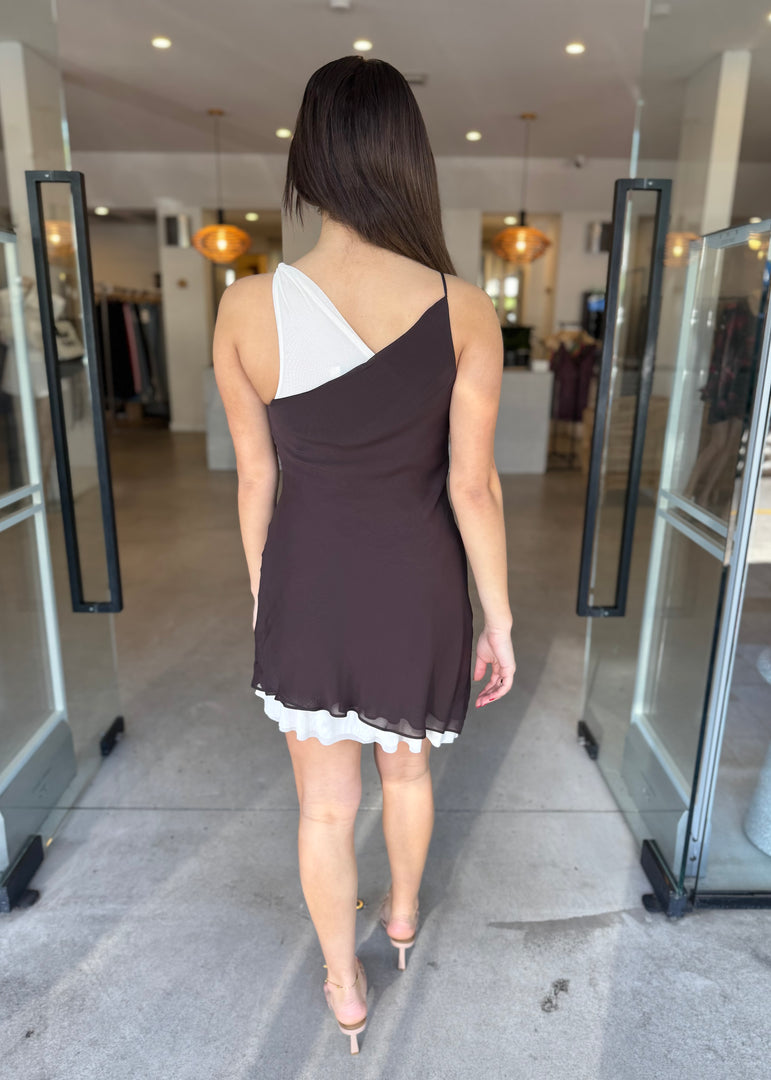 JEHNAYA ASYM MINI DRESS