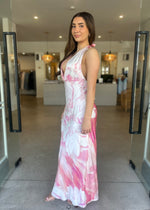 Load image into Gallery viewer, ROBERTS HALTER MAXI DRESS

