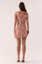 Load image into Gallery viewer, EUPHORIA MINI DRESS CHECK
