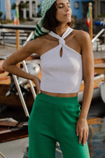 Load image into Gallery viewer, LISBON TANK WHITE

