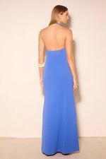 Load image into Gallery viewer, NILE KNIT DRESS AZUL
