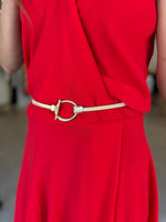 Load image into Gallery viewer, RHONE WRAP ASYM DRESS
