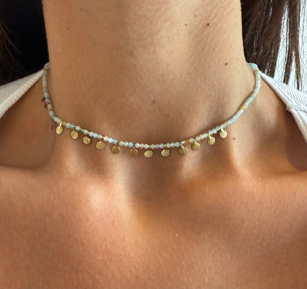 MONTE CARLO NECKLACE - TURQUOISE
