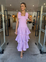Load image into Gallery viewer, KARA TIERED MAXI DRESS
