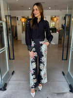 Load image into Gallery viewer, MERIDA LINEN BLEND PANT PRINT
