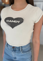 Load image into Gallery viewer, REBELLION CROP TEE
