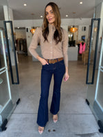 Load image into Gallery viewer, BELLA CASHMERE CARDI - LATTE
