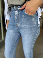 Load image into Gallery viewer, VAPORETTO MET FRONT JEAN - DENIM
