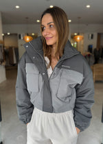 Load image into Gallery viewer, GUILD CROP JACKET CAVIAR
