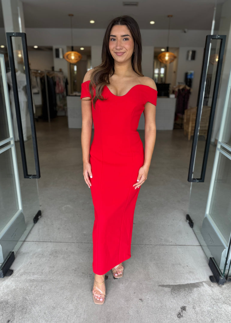 MODERNIST MAXI DRESS