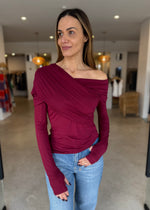 Load image into Gallery viewer, DELGADO TOP - WINE
