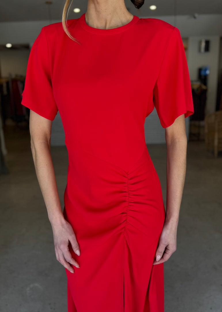 INFUSION MAXI DRESS - RED