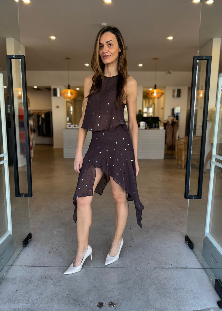 ARIELLE ASYMM SKIRT