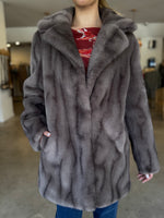 Load image into Gallery viewer, NADIA FUR COAT - MINK
