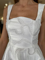 Load image into Gallery viewer, ELARA MINI DRESS - IVORY

