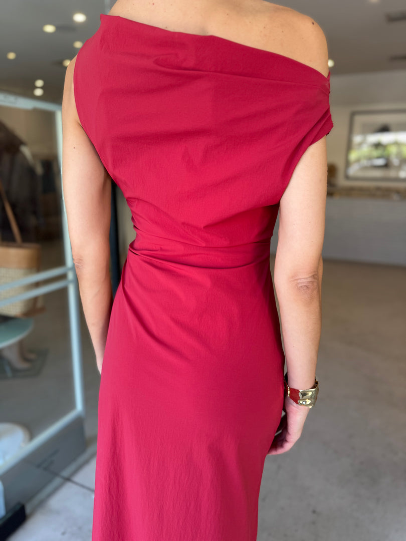 ANGELINA ASYM MAXI DRESS