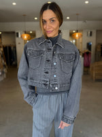 Load image into Gallery viewer, ORGANIC DENIM JACKET
