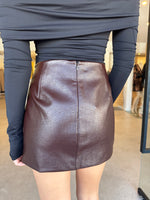 Load image into Gallery viewer, SCYLLA SKIRT BURGUNDY

