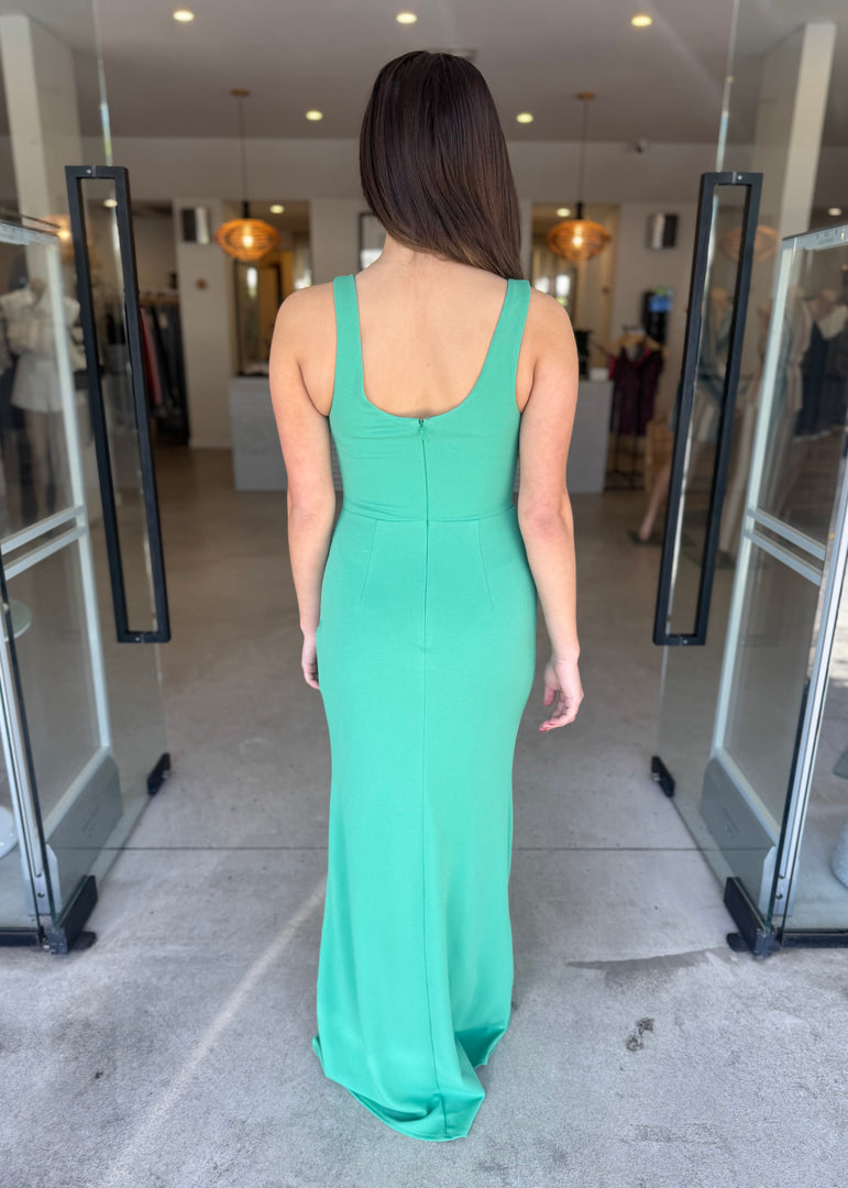 ELENA DRESS - GREEN