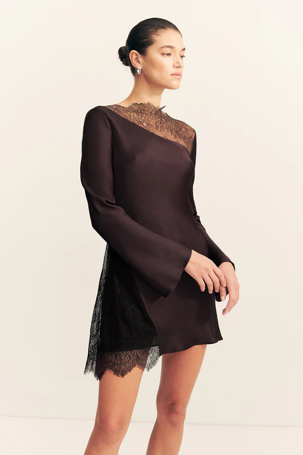 ALLEGRA LACE MINI DRESS