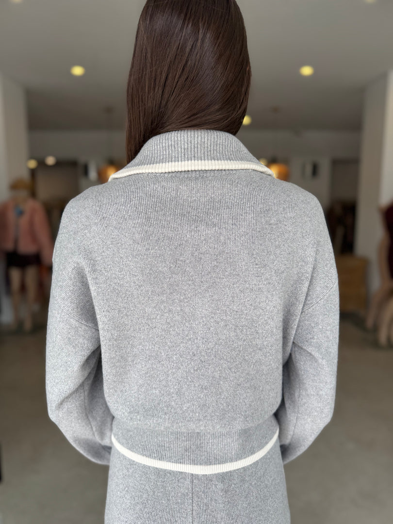 VERGE KNIT JACKET