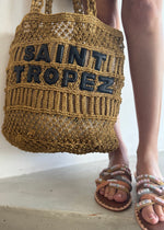 Load image into Gallery viewer, SAINT TROPEZ TOTE - NATURAL
