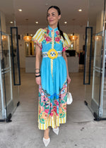 Load image into Gallery viewer, POSITANO MAXI DRESS LEMON
