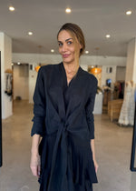 Load image into Gallery viewer, RYLIE CUPRO TOP - BLACK
