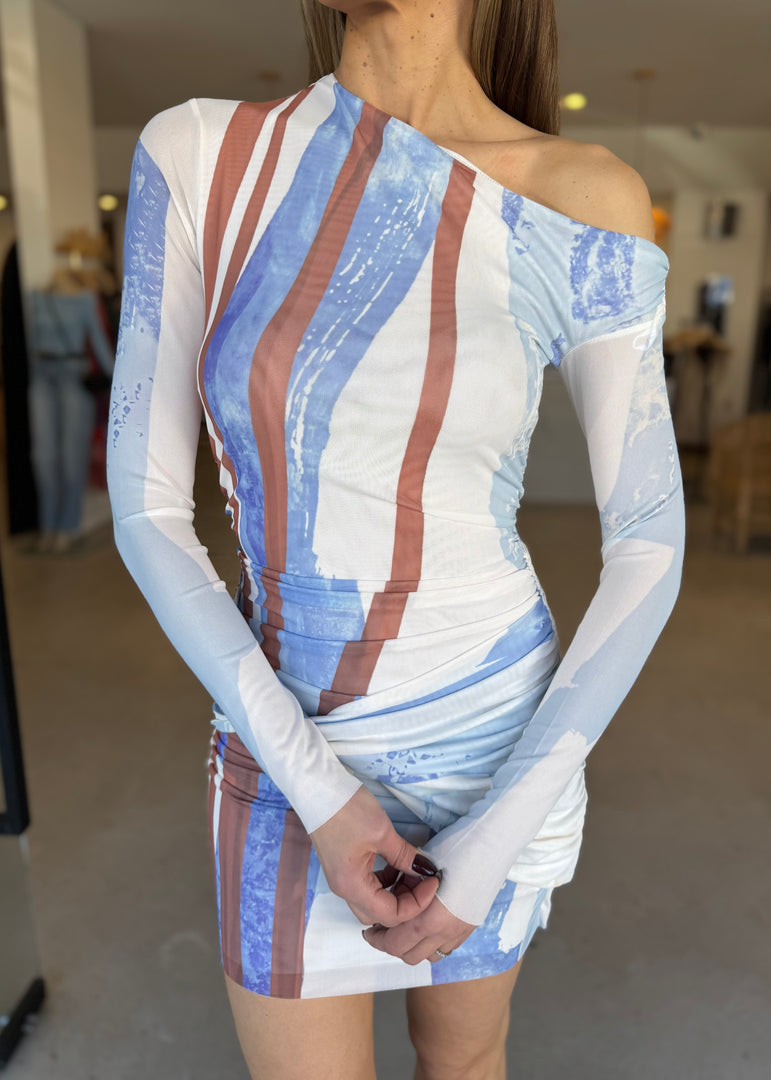 HUNTER MESH MINI DRESS